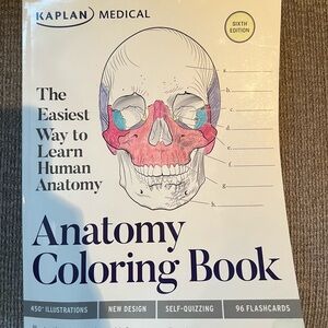 Kaplan Anatomy Coloring Book